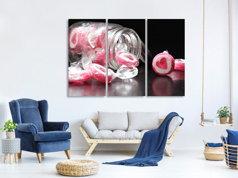 3-piece-canvas-print-a-glass-of-sweets