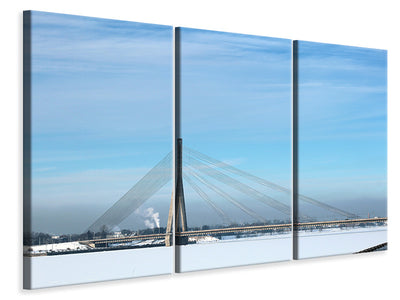 3-piece-canvas-print-bridge-in-the-snow