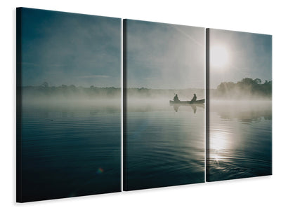 3-piece-canvas-print-fisherman-in-the-sunrise