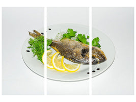 3-piece-canvas-print-grilled-fish