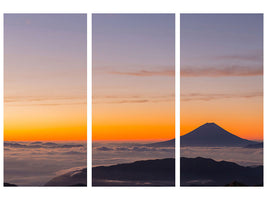 3-piece-canvas-print-mount-fuji-at-sunset
