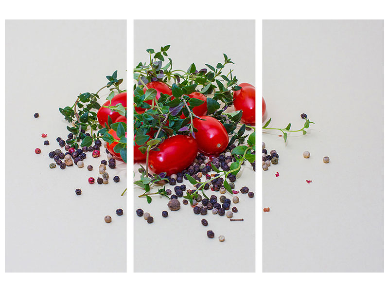 3-piece-canvas-print-tomatoes-and-thyme