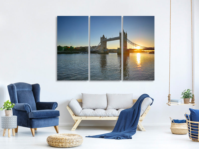 3-piece-canvas-print-tower-bridge-in-the-sunset