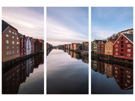 3-piece-canvas-print-trondheim-norway