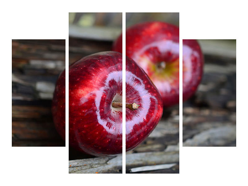 4-piece-canvas-print-2-apples