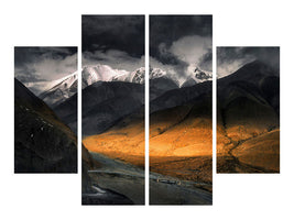 4-piece-canvas-print-a-bend-to-light