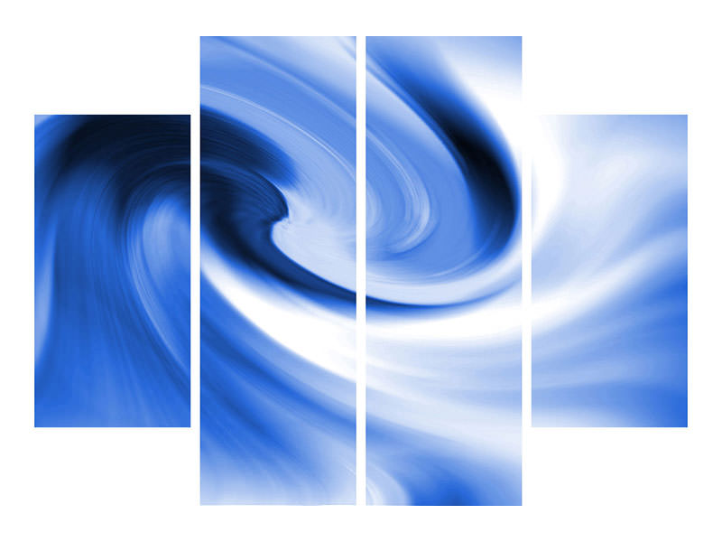 4-piece-canvas-print-abstract-blue-wave
