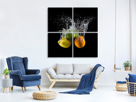4-piece-canvas-print-citrus-splash