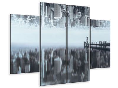 4-piece-canvas-print-city-of-mirror