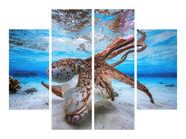 4-piece-canvas-print-dancing-octopus