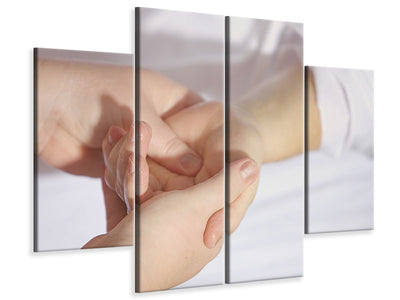 4-piece-canvas-print-hand-massage