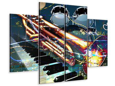 4-piece-canvas-print-let-the-music-play