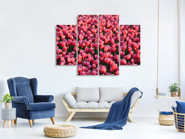 4-piece-canvas-print-lush-tulip-field