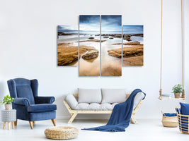 4-piece-canvas-print-mystic-mood-by-the-sea