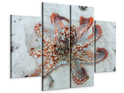 4-piece-canvas-print-octopus-a