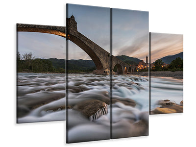 4-piece-canvas-print-old-bridge