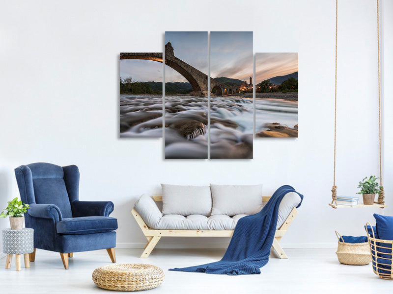 4-piece-canvas-print-old-bridge
