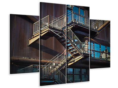 4-piece-canvas-print-outside-stairs