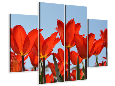 4-piece-canvas-print-red-tulips-xl