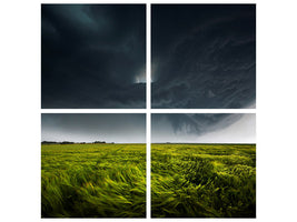 4-piece-canvas-print-sommergewitter-ii