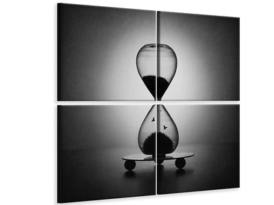 4-piece-canvas-print-the-inexorable-passage-of-time