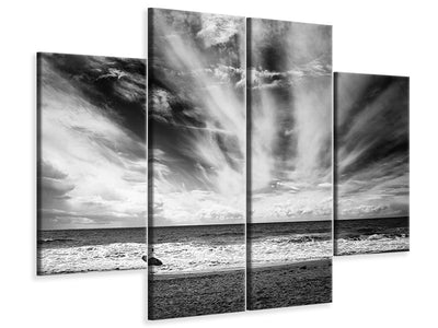 4-piece-canvas-print-the-loneliness-of-a-surfer