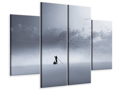 4-piece-canvas-print-the-way-back