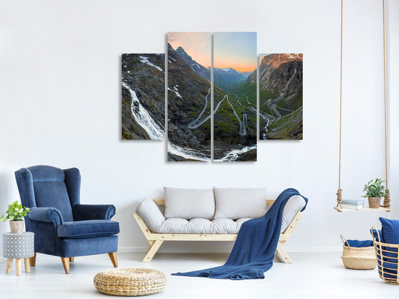 4-piece-canvas-print-trollstigen