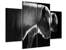 4-piece-canvas-print-two-beautiful-horses