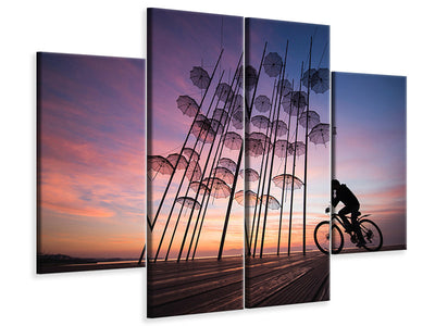 4-piece-canvas-print-umbrellas
