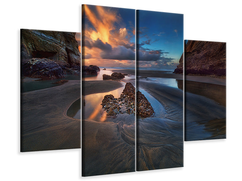 4-piece-canvas-print-when-the-tide-receded