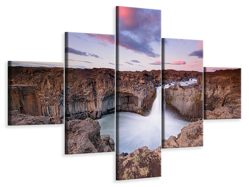 5-piece-canvas-print-aldeyjarfoss