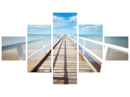 5-piece-canvas-print-at-the-dock