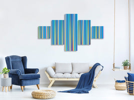 5-piece-canvas-print-colored-stripes