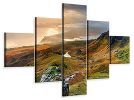 5-piece-canvas-print-idyllic-mountain-landscape
