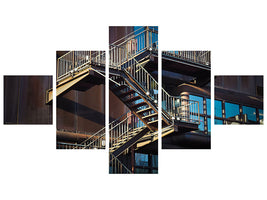 5-piece-canvas-print-outside-stairs