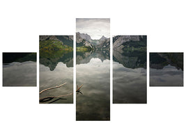 5-piece-canvas-print-reflection-v