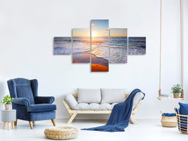 5-piece-canvas-print-sunset-on-the-horizon