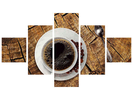 5-piece-canvas-print-the-coffee-is-ready