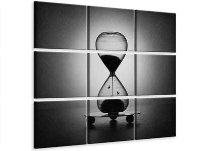 9-piece-canvas-print-the-inexorable-passage-of-time
