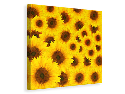 canvas-print-a-bouquet-sunflower
