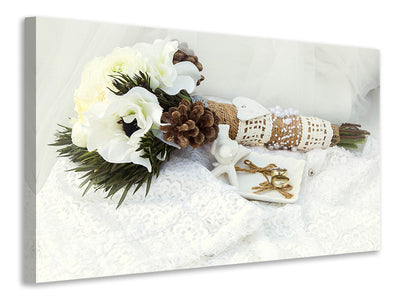 canvas-print-bridal-bouquet-with-wedding-rings