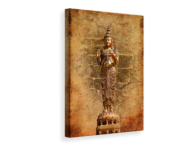 canvas-print-golden-buddha-statue