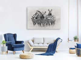 canvas-print-zebras-x