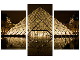 modern-3-piece-canvas-print-at-night-at-the-louvre