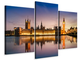 modern-3-piece-canvas-print-big-ben-at-night