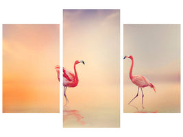 modern-3-piece-canvas-print-romantic-flamingos