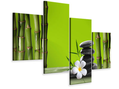 modern-4-piece-canvas-print-bamboo