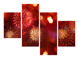 modern-4-piece-canvas-print-colorful-fireworks