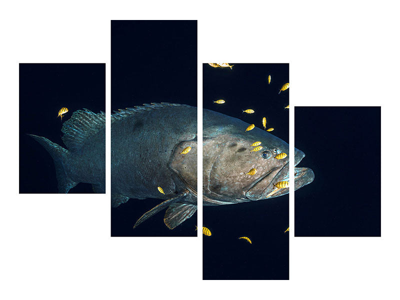 modern-4-piece-canvas-print-giant-grouper